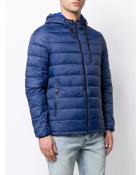 Мужская темно-синяя куртка-пуховик от Moose Knuckles