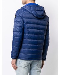 Мужская темно-синяя куртка-пуховик от Moose Knuckles