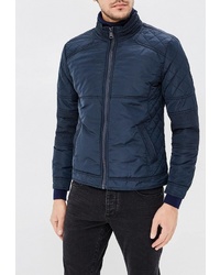 Мужская темно-синяя куртка-пуховик от Московская меховая компания