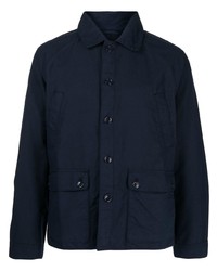 Мужская темно-синяя куртка-рубашка от Barbour