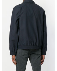 Мужская темно-синяя куртка-рубашка от A.P.C.