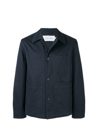 Мужская темно-синяя куртка-рубашка от Calvin Klein