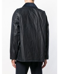 Мужская темно-синяя куртка-рубашка от Barbour