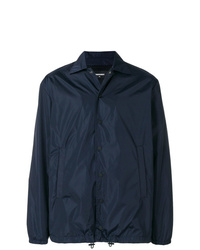 Мужская темно-синяя куртка-рубашка от DSQUARED2