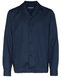 Мужская темно-синяя куртка-рубашка от Frescobol Carioca