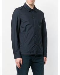 Мужская темно-синяя куртка-рубашка от Woolrich