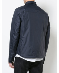 Мужская темно-синяя куртка-рубашка от Woolrich