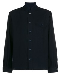 Мужская темно-синяя куртка-рубашка от YMC