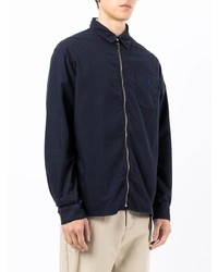 Темно-синяя куртка харрингтон от Polo Ralph Lauren