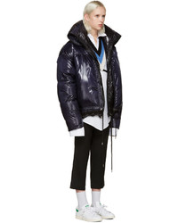 Женская темно-синяя куртка от Raf Simons