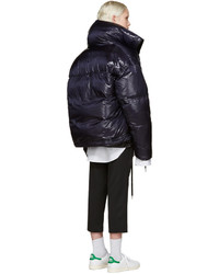 Женская темно-синяя куртка от Raf Simons