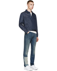 Мужская темно-синяя куртка от Calvin Klein Collection