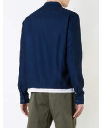 Мужская темно-синяя куртка от YMC