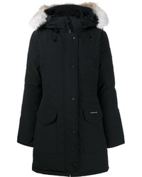 Женская темно-синяя куртка от Canada Goose