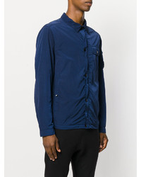 Мужская темно-синяя куртка от C.P. Company