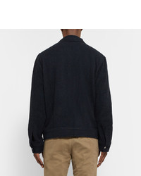 Мужская темно-синяя куртка от The Elder Statesman