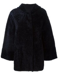 Женская темно-синяя куртка от Drome