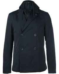 Мужская темно-синяя куртка от Emporio Armani