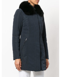 Женская темно-синяя куртка от Peuterey