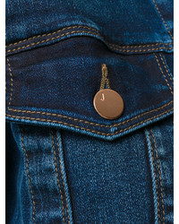 Женская темно-синяя куртка от J Brand