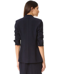 Женская темно-синяя куртка от Norma Kamali