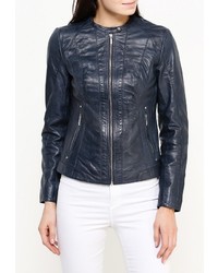 Женская темно-синяя куртка от Naf Naf