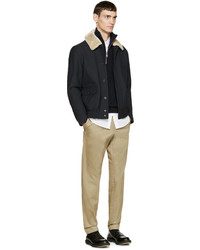 Мужская темно-синяя куртка от A.P.C.