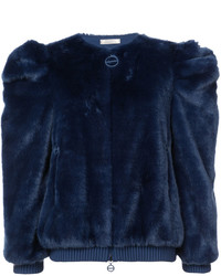 Женская темно-синяя куртка от Nina Ricci