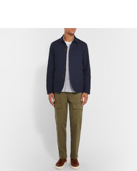 Мужская темно-синяя куртка от Oliver Spencer