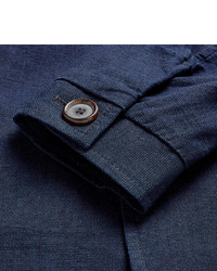 Мужская темно-синяя куртка от Oliver Spencer