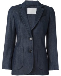 Женская темно-синяя куртка от Societe Anonyme