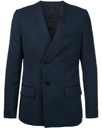 Мужская темно-синяя куртка от Yoshio Kubo