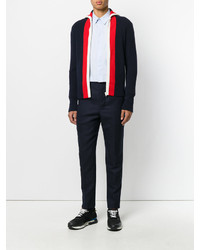 Мужская темно-синяя легкая куртка от Valentino