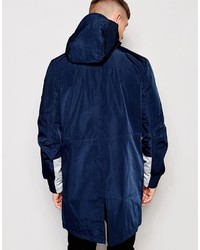 Мужская темно-синяя легкая парка от NATIVE YOUTH