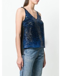 Женская темно-синяя майка от Aviu