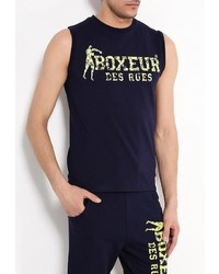 Мужская темно-синяя майка от Boxeur Des Rues