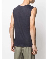 Мужская темно-синяя майка от Isabel Marant