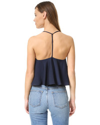 Женская темно-синяя майка от Milly