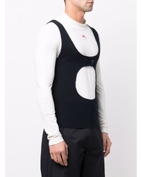 Мужская темно-синяя майка от Courrèges