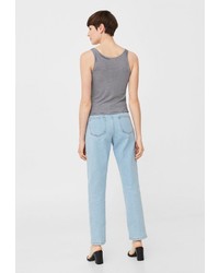 Женская темно-синяя майка от Mango