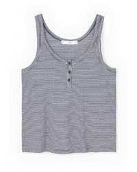 Женская темно-синяя майка от Mango