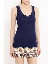 Женская темно-синяя майка от Morgan