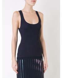 Женская темно-синяя майка от Dion Lee