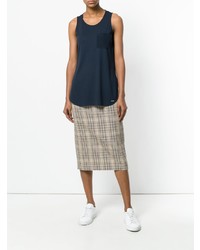 Женская темно-синяя майка от Woolrich