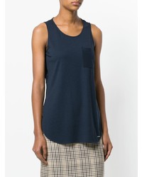 Женская темно-синяя майка от Woolrich