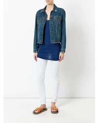 Женская темно-синяя майка от Humanoid