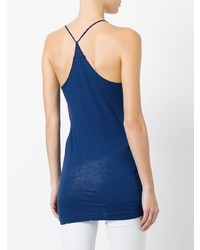 Женская темно-синяя майка от Humanoid