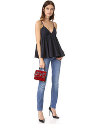 Женская темно-синяя майка от Milly