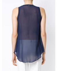 Женская темно-синяя майка от Tufi Duek