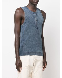 Мужская темно-синяя майка от Diesel